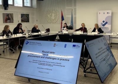 Pravna zaštita u javnim nabavkama – okrugli sto o primeni evropskih standarda