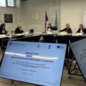 Pravna zaštita u javnim nabavkama – okrugli sto o primeni evropskih standarda